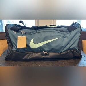 Nike Blue and Black Gym/Duffel Bag